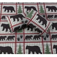 thumbnail image 5 of Virah Bella - Ashville - Lightweight Reversible 3-Piece Lodge Quilt Set with Decorative Pillow Shams, 5 of 7