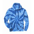 thumbnail image 3 of Colorful Tie Dye Hoodies - Tie Dye Hooded Sweatshirts Sizes S-5XL (Royal-X-Large), 3 of 4
