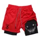 thumbnail image 1 of Short Gym Hombre Ropa Deportiva 2 En 1 Bolsa Celular Mod7, 1 of 6