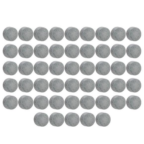 Pool Cue Tips, 50Pcs Leather Billiard Cue Stick Tip Grade B Replacement Pool Cue Tips Tool Pool Stick Tips Billiards Accessory for Daily Use and Training