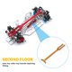 thumbnail image 3 of RC CAR Second Floor Tablero Remoto Controlado Automóviles Atracciones Profesional Fiable Sturdy 1,28 Actualización Piezas de repuesto Modificando Parte Golden Inevent FN009816-03, 3 of 7