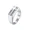 Purple, variant on Unisex's Stainless Steel Simple Classic Elegant Personalized Novel Exquisite Cross Ring Silver Size 10