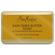 6 Pack - Shea Moisture Raw Shea Butter Face Bar Soap, 3.5 oz