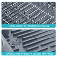 thumbnail image 3 of Kingrack Dish Drying Rack, Stretched Dish Rack with High Capacity, Gray, 3 of 6