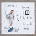 thumbnail image 3 of Gerber - Milestone Blanket - Boy - 2 Piece, 3 of 4