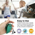 thumbnail image 2 of Portable Pocket Radio, TSV Digital Radio Battery Operated Radio with Excellent Reception, Earphone Jack, Long Lasting, Best Gifts for Elderly, Fit for Conference, Rehearsal, Tourist Guide, 2 of 8