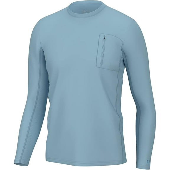 HUK Men's Icon X Pocket, Long Sleeve Performance Fishing Shirt