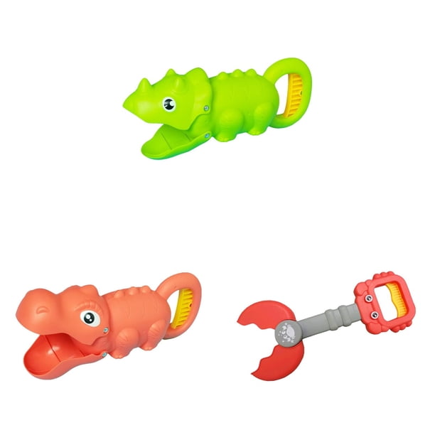 XIANXIAN - Pala de arena para niños, juguete de playa, dinosaurio, excavadora de mano para arenero o playa, pala de arena para niños, juguete de jardín para niñas de 2, 3 y 4 años