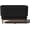 Black/Brown, variant on Demi Series Raised Long Planter for Indoor/Outdoor Use | Made from Plastic & Stone w/Wooden Stand | Modern Patio Décor for Flowers/Shrubs White/Brown,30 inch