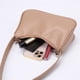 thumbnail image 2 of Bolsa Moda mujer PU axila Bolso mariposa cadena Color puro Mini monedero (caqui), 2 of 7