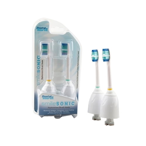 Smile Sonic Replacement Brush Heads 2 Ea, 6 Pack