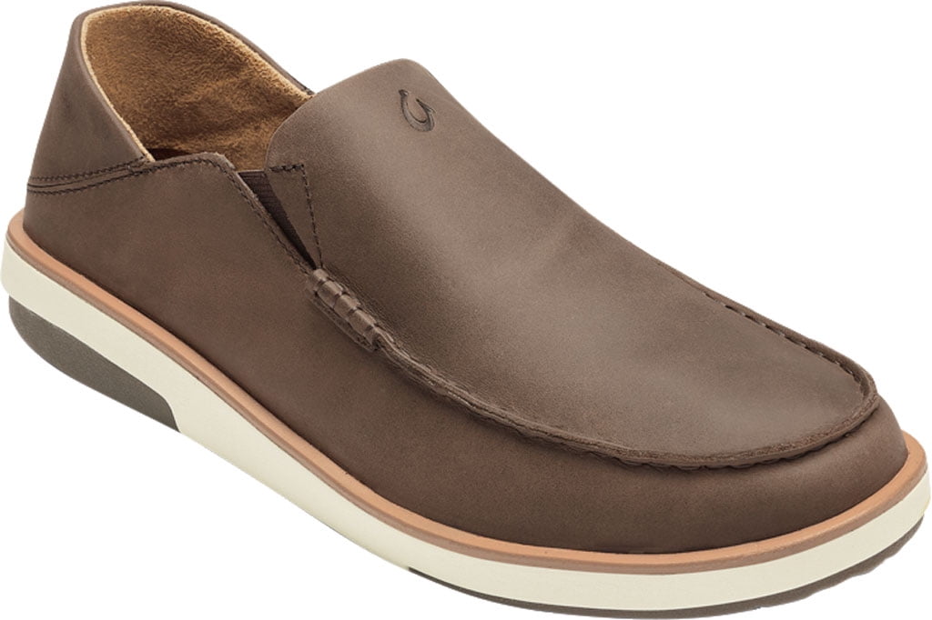 OluKai Kalia Slip On Sneaker Dark Wood 
