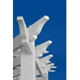 thumbnail image 4 of Vita 96"L x 96"W x 94"H Vinyl Alcove Corner Pergola, White, 4 of 5