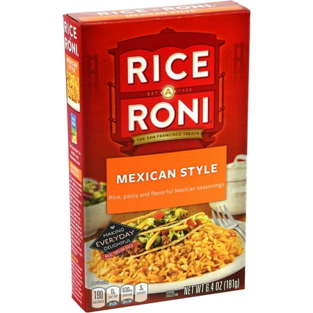 Rice-A-Roni Mexican Style Rice Mix, 6.4 oz - Walmart.com