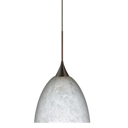 Besa Lighting 1XT-757019 Sasha 1 Light Halogen Cord-Hung Mini Pendant with Carre