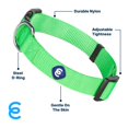 thumbnail image 2 of Blueberry Pet Essentials Collar Clásico Para Perro, 22 Colores, Verde Neón, Cuello Pequeño, Collares De Nailon De 12 A 16 Pulgadas Para Perros, 2 of 8