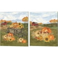 thumbnail image 1 of Great Art Now Harvest Season A by Tara Reed 2 Piece Canvas Art Set Each 12"W x 15"H, 1 of 3