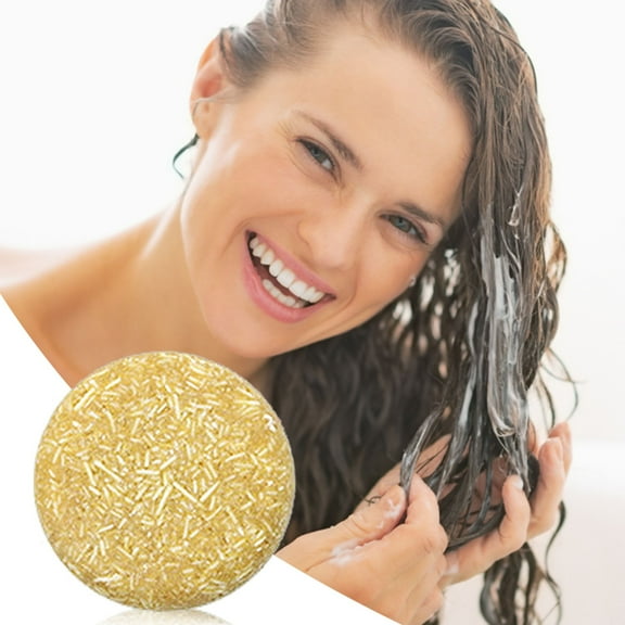 Plant Oil He Shou Wu Solid Shampoo Soap - Honey Essence Hair Care, Nourishing Shampoo Bar, Gentle Hair Cleanser, Moisturizing & Shiny Hair, All Hair Types, Travel Friendly, 55g