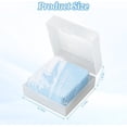 thumbnail image 3 of 1 Pc Travel Soap Dish with Lid and Draining Tray, Portable Waterproof Case for Square Bar, Bathroom Gym Camping, 3 of 7