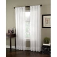 thumbnail image 1 of Panel de cortina Curtainworks Soho Voile Sheer, 150 x 300 cm, color blanco, 1 of 3