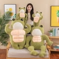 thumbnail image 5 of Abdominal muscle frog plush toy doll is soft and cute, 5 of 5