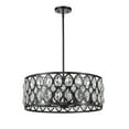 thumbnail image 5 of 6 Light Chandelier Frame Finish Matte Black, 5 of 8