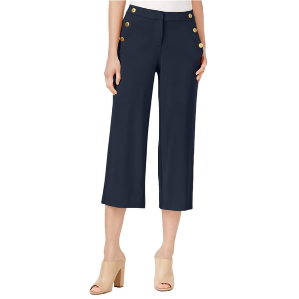 Pantalones de Pierna ancha Kensie para mujer Azul XS