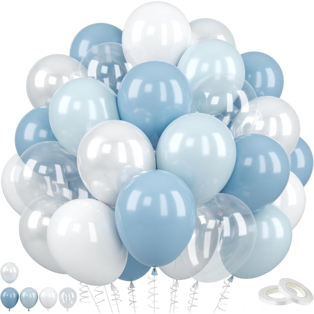 Yanonmyfd 60 Pcs Football Balloons, Football Balloon for Boys, 12 Inch Soccer Latex Balloons Pattern Helium for Kids Boys Birthday Sports Themed Party Decorations World Cup Theme Party Supplies