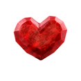 thumbnail image 2 of Benzara BM229882 Stéatite à Facettes Coeur Accent Décor&44; Rouge - Grand, 2 of 5