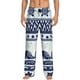 thumbnail image 1 of Fotbe Sea Underwater Animals1 Pantalones de Pijama para Hombre, Pantalones de Dormir, Pantalones de Casa con Cintura Ajustable y Bolsillos-X-Large, 1 of 6