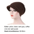 thumbnail image 2 of ievspot Women Winter Cotton Hat Winter Brim Beanie Hats for Women Slouchy Beanie Cap with Visor Warm Newsboy, 2 of 4