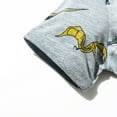thumbnail image 4 of Jamsmile Toddler Boys Outfit Sets Summer Cartoon Dinosaur Print Short Sleeve Tshirts +Shorts Set Casual Playwear Kids Boys Clothes Sets, 4 of 7