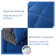 thumbnail image 4 of Juego de edredón DOWNCOOL Queen con 2 fundas de almohada azul/gris, 4 of 6