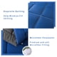 thumbnail image 4 of Juego de edredón DOWNCOOL Queen con 2 fundas de almohada azul/gris, 4 of 6