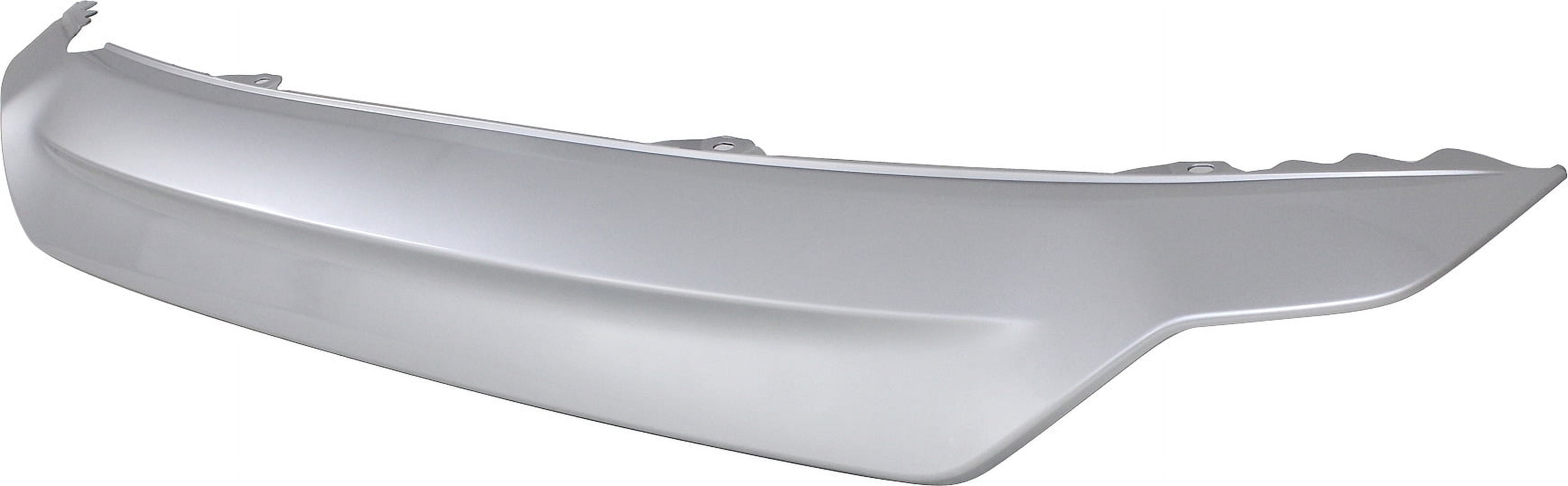 Valance Compatible with 2015-2016 Honda CR-V Rear Bumper Cover Garnish Painted Silver