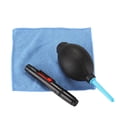 thumbnail image 2 of Kit de limpieza profesion para cámara, paño de limpieza reutilizable con soplador de aire para DSLR, prolonga la útil del equipo, 2 of 8