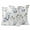 blue, variant on 2 Pack Outdoor Waterproof Throw Pillow Covers,Farmhouse Watercolor Eucalyptus Leaves Decorative Square Patio Pillowcases for Chair Couch Sofa 16x16in