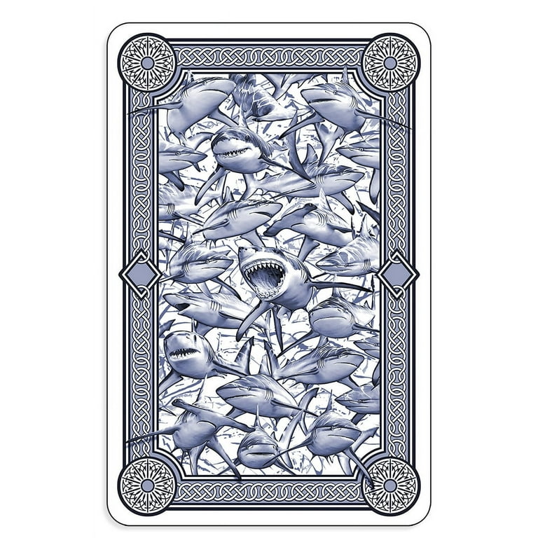 3D Shark Playing Cards - by Artgame - Walmart.com