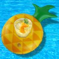 thumbnail image 3 of Flotadores para piscinas, flotadores, suministros para fiestas en la piscina de doble capa (piña), 3 of 8