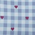thumbnail image 2 of 20" x 20" Simply Daisy Woven Hearts Polyester Indoor/Outdoor Pillow, Turquoise Qty 1, 2 of 3