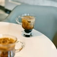 thumbnail image 2 of 4 Pcs Gobelets en Verre Délicats Design Poignée de Café pour Maison Restaurant, 2 of 5