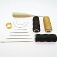 thumbnail image 2 of yuksok 12Pc Upholstery Carpet Leather Canvas Repair Curved Hand Sewing Needles, 2 of 9