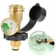 thumbnail image 1 of Medidor de Gas Likrtyny para Tanque Propano Detector de Fugas Adaptador POL con Indicador Metal, 1 of 9