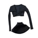 thumbnail image 1 of Falda para mujer perfecl 1:6 vestido informal Retro elegante negro, 1 of 8