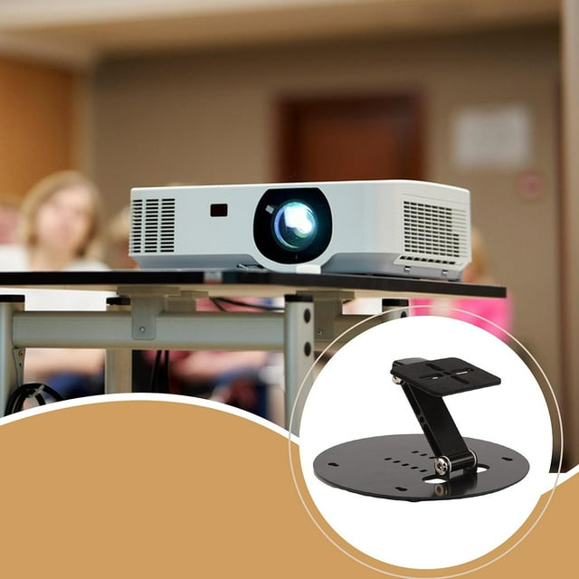 Soporte para proyector Soporte para proyector ajustable compacto para mujer de metal práctico y fácil de instalar para sala de estar y mesita de noche