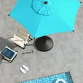 thumbnail image 7 of Abba Patio 7.5ft Lyon Outdoor Patio Umbrella Cover Replacement w/ 6 Sturdy Ribs, Light Blue, 7 of 7
