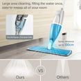 thumbnail image 6 of SUPTREE Microfiber Spray Floor Mops for Floors Cleaning Kitchen Mop with 3 Washable Mop Pads,440ML Refillable Bottle Dust Dry Wet Mop, 6 of 7