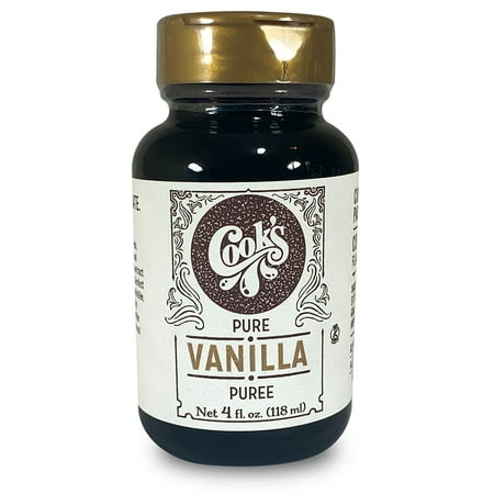 Cook’s, Pure Vanilla Bean Paste (Puree), World’s Finest Gourmet Fresh Grade A Premium Vanilla, 4 (Best Vanilla Beans In The World)