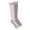 Grey Cheetah, variant on MUK LUKS Women's Regular Width Compression Cotton Knee-High Socks, 2-Pack, Shoe Size 6-10