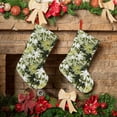 thumbnail image 6 of Lsque 18 Inches Hawaii Palms Pattern Christmas Stockings Hanging Ornaments,Knitted Xmas Fireplace Hanging Stocking,Holiday Decoration, 6 of 8